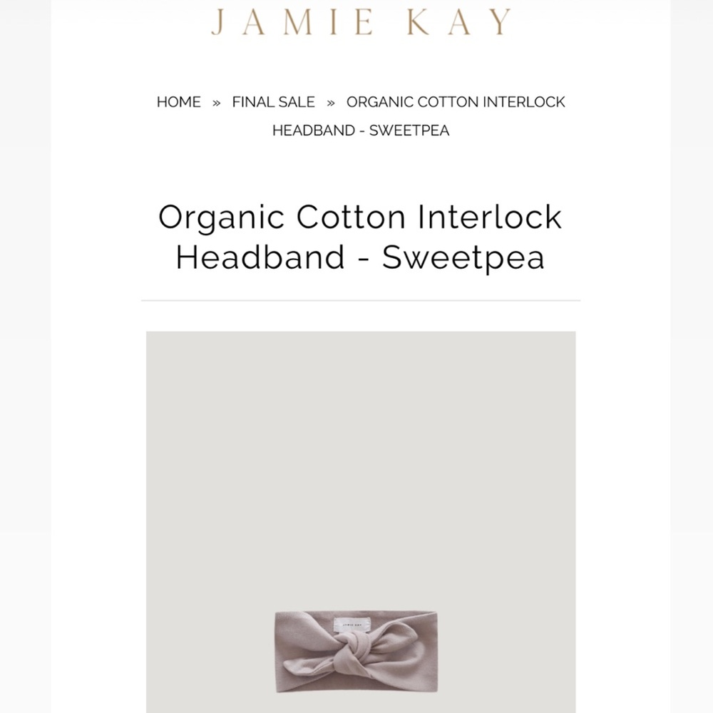 Jamie Kay headband